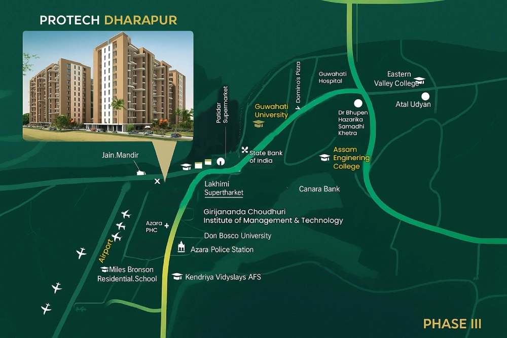 Dharapur Location