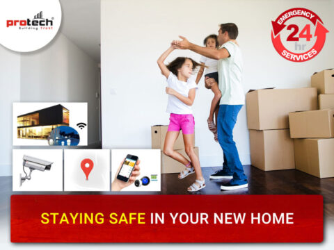 STAYING SAFE IN YOUR NEW HOME