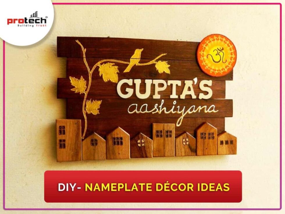 Nameplate Design Inspiration 6 Creative Ideas For Your Home Nameplate Design Ideas 980x735