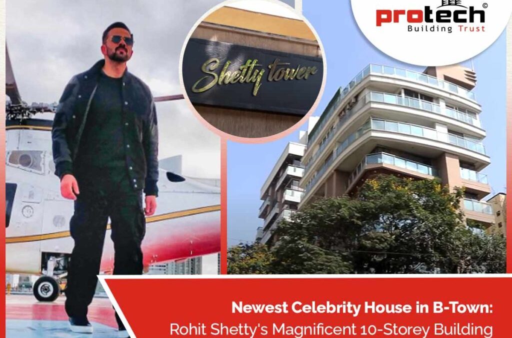 Newest Celebrity House in B-Town: Rohit Shetty’s Magnificent 10-Storey Building