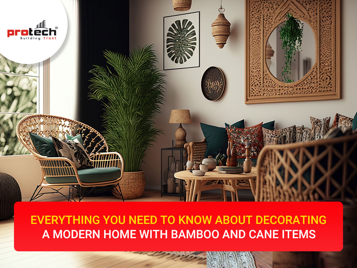 Everything you need to know about decorating your apartment with bamboo and cane items