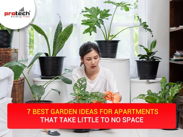 7 Best Garden ideas for apartments that take little to no space