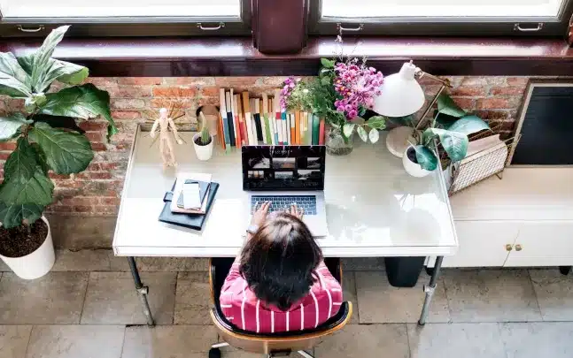 A workstation for remote workers